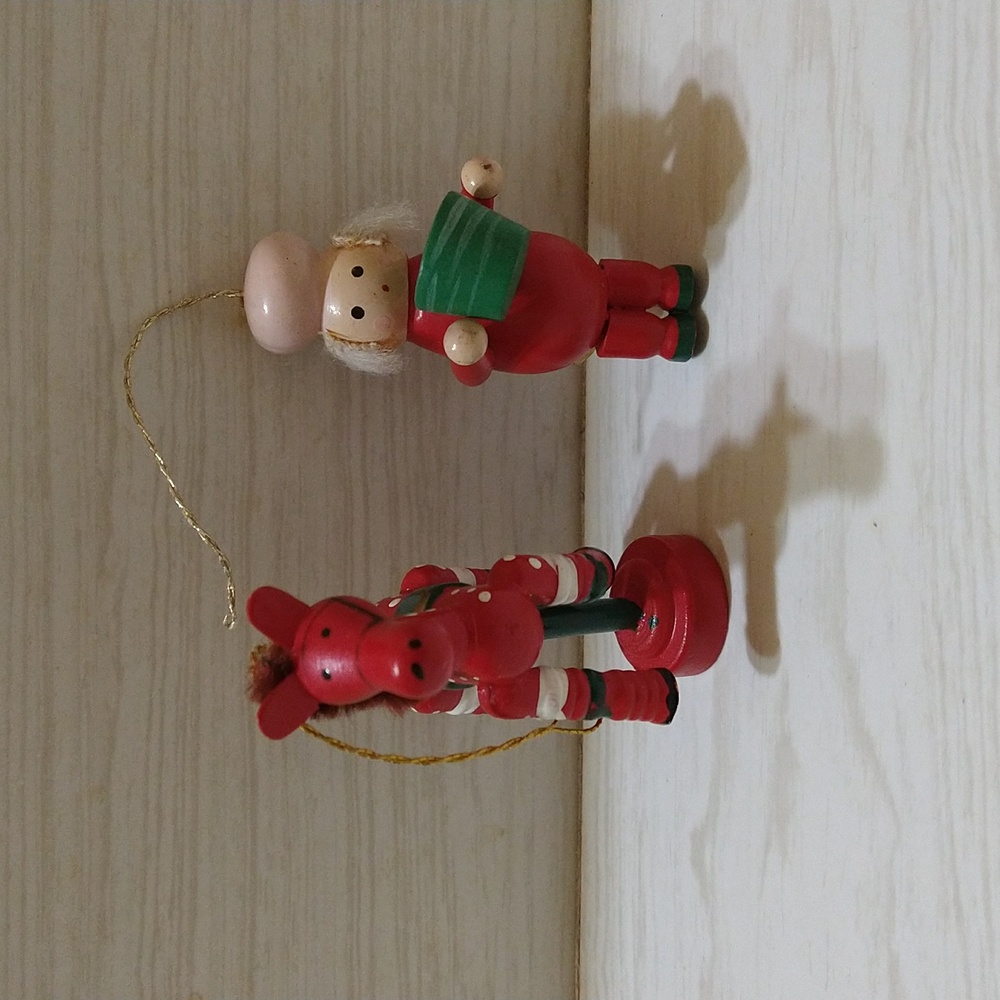 Miscellaneous Wooden Christmas Ornaments